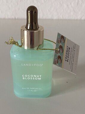 Sand + Fog Eau De Parfum Oil 1.7 fl oz Coconut Blossom Orange Gardenia Musk NEW